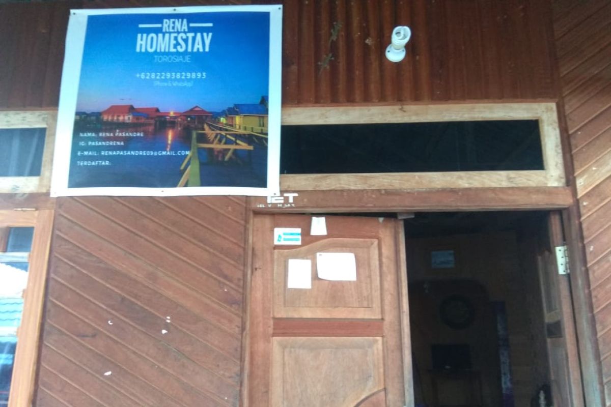 Tempat penginapan bagi wisatawan di Desa Wisata Torosiaje Pohuwate terapkan protokol kesehatan