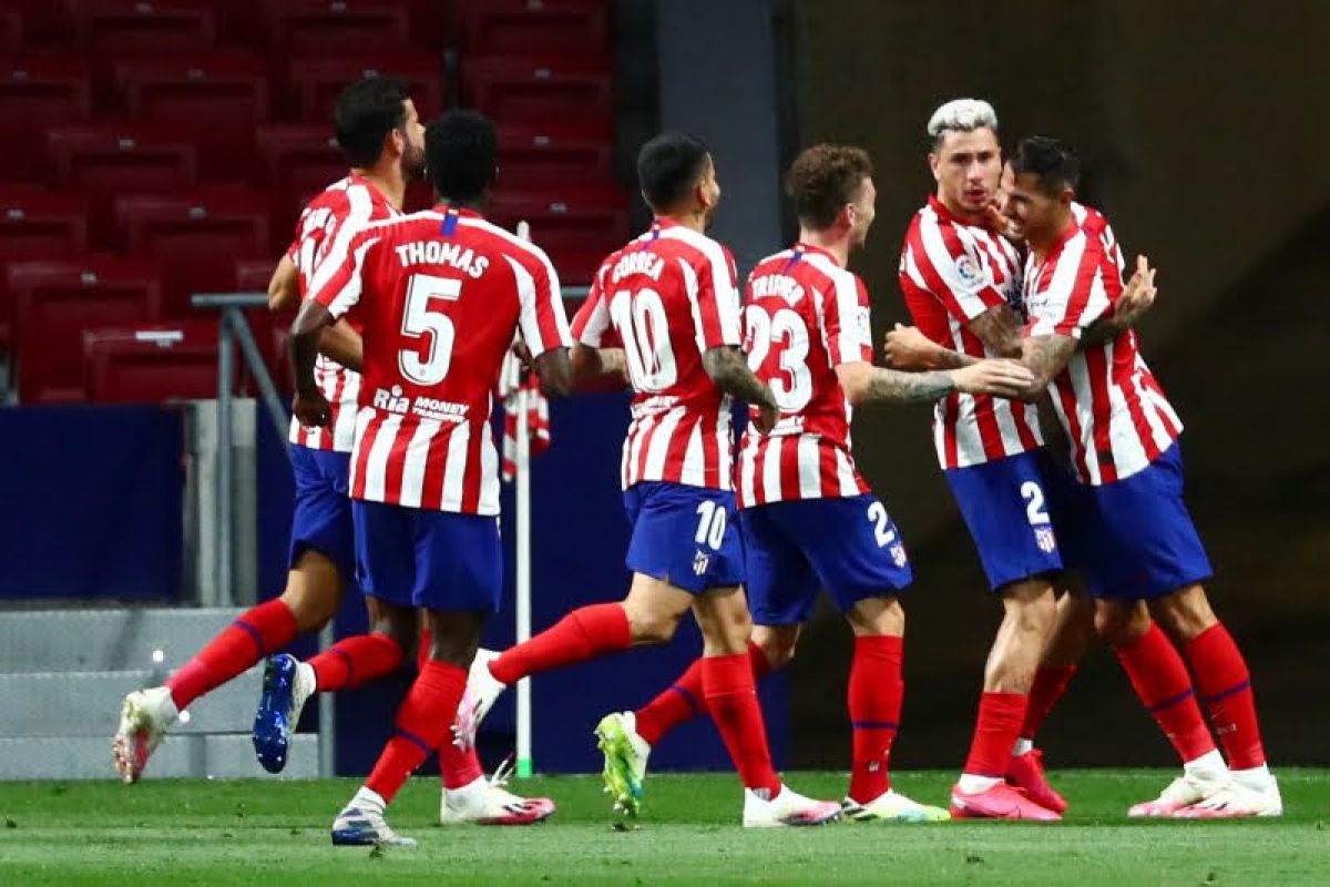 Jelang lanjutan Champions,  dua skuat Atletico positif COVID-19