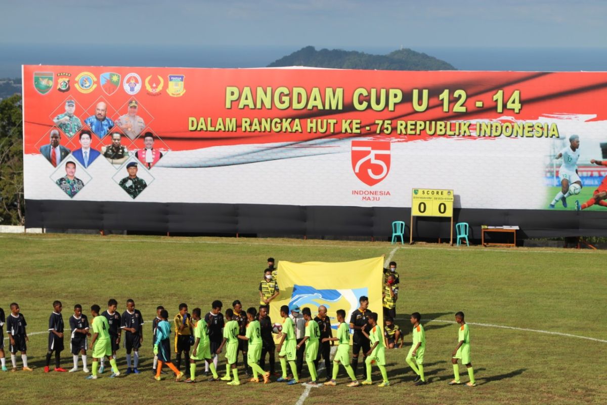 Kejuaraan Piala Pangdam XVII/Cenderawasih cari bibit pemain berbakat Papua