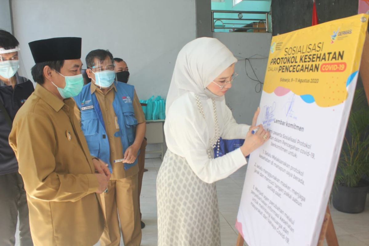 Pemkab Sidoarjo  tingkatkan protokol kesehatan di pondok pesantren