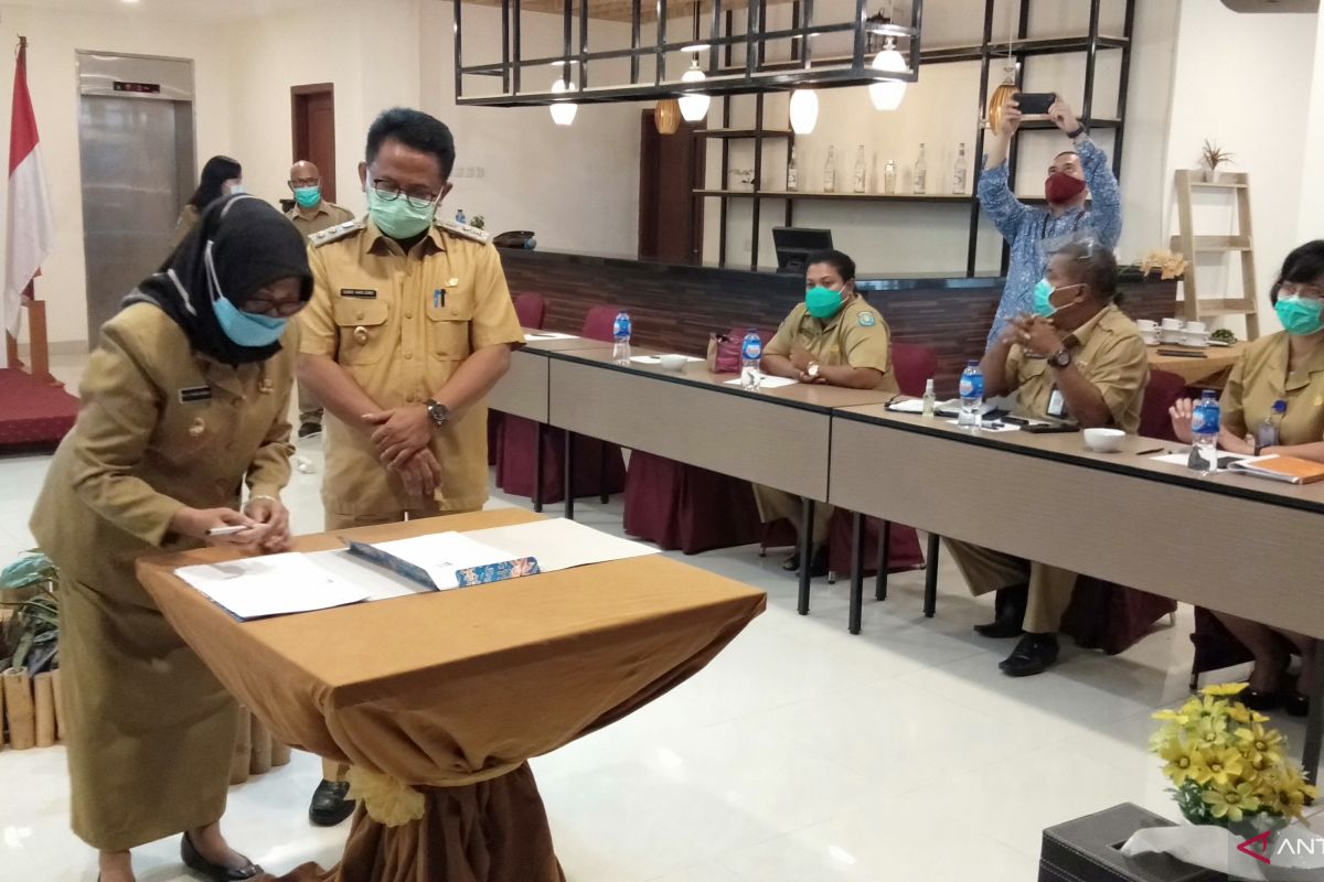 KPK saksikan Pemkab serahkan aset RSUD ke Pemkot Sorong