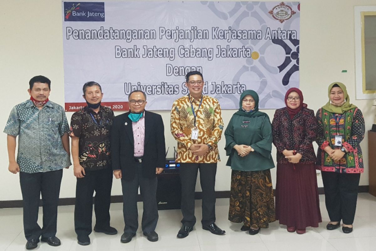 Bank Jateng jalin kerja sama dengan Universitas Sahid Jakarta
