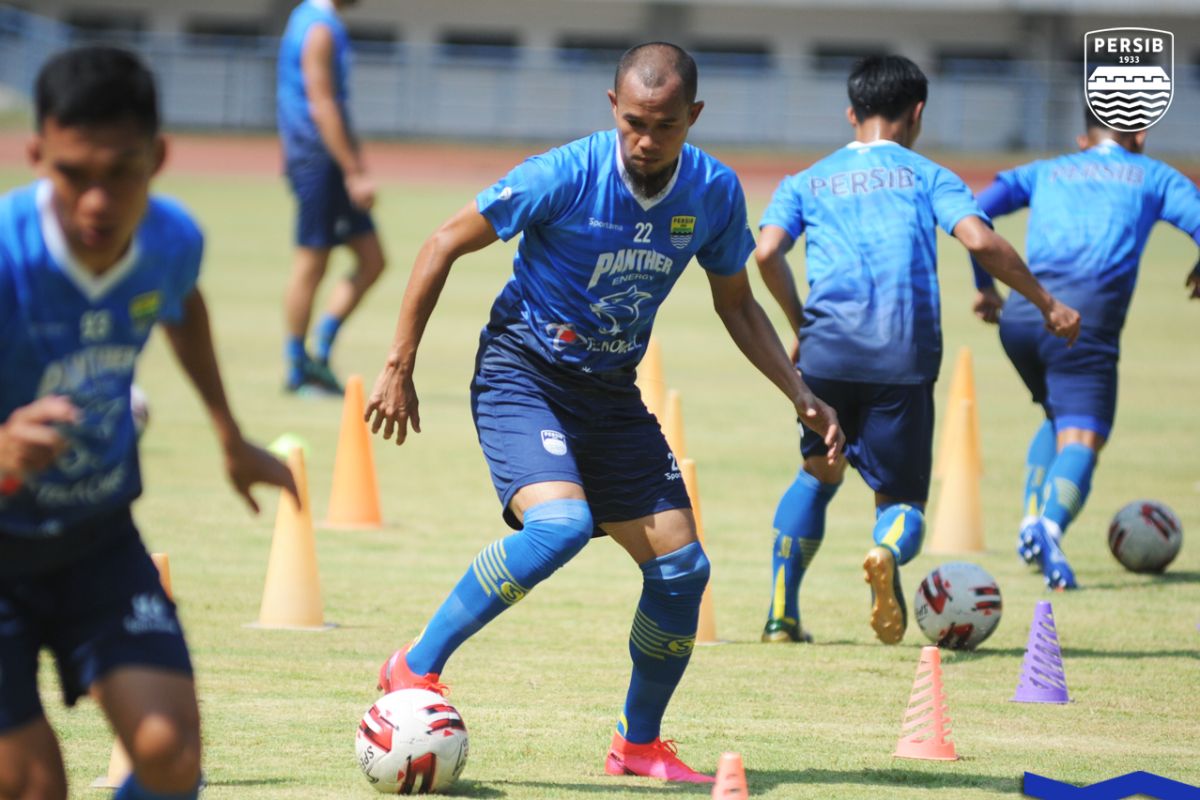 Kapten Persib Bandung girang bisa kembali berlatih bersama