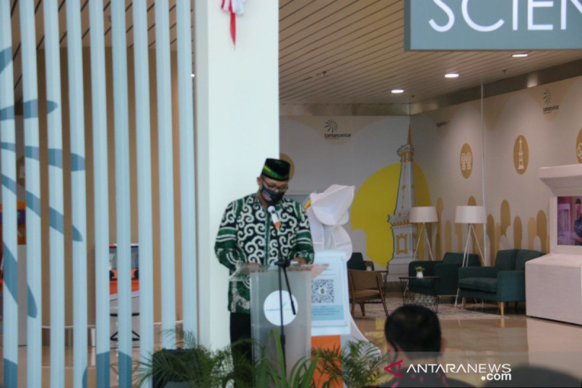 AP I bersama Taman Pintar Yogyakarta meluncurkan "science corner" di YIA