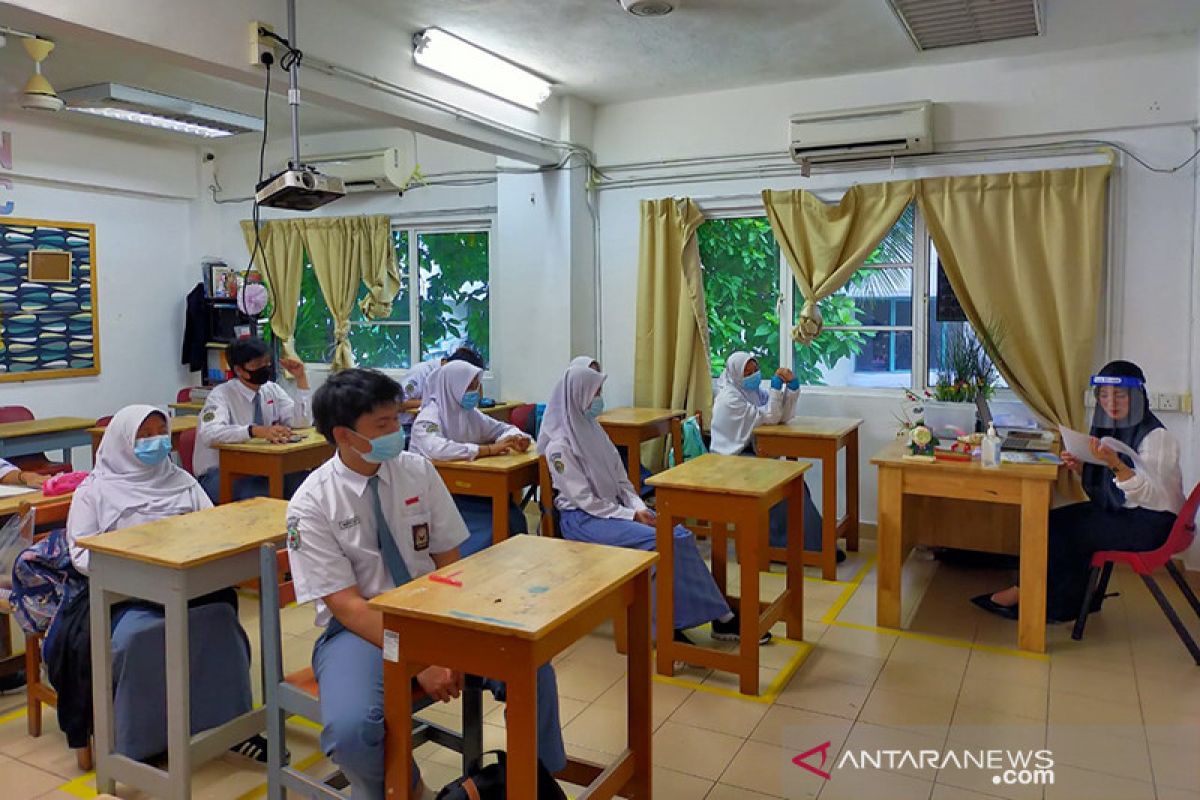 Siswa SIKL Malaysia mulai belajar kembali di sekolah