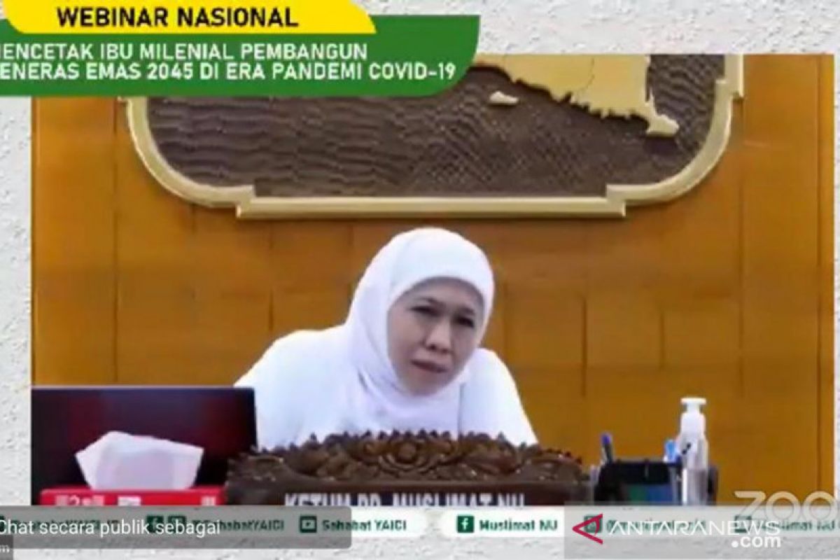 Gubernur Khofifah: Jangan sertakan susu kental manis untuk bayi di produk bansos