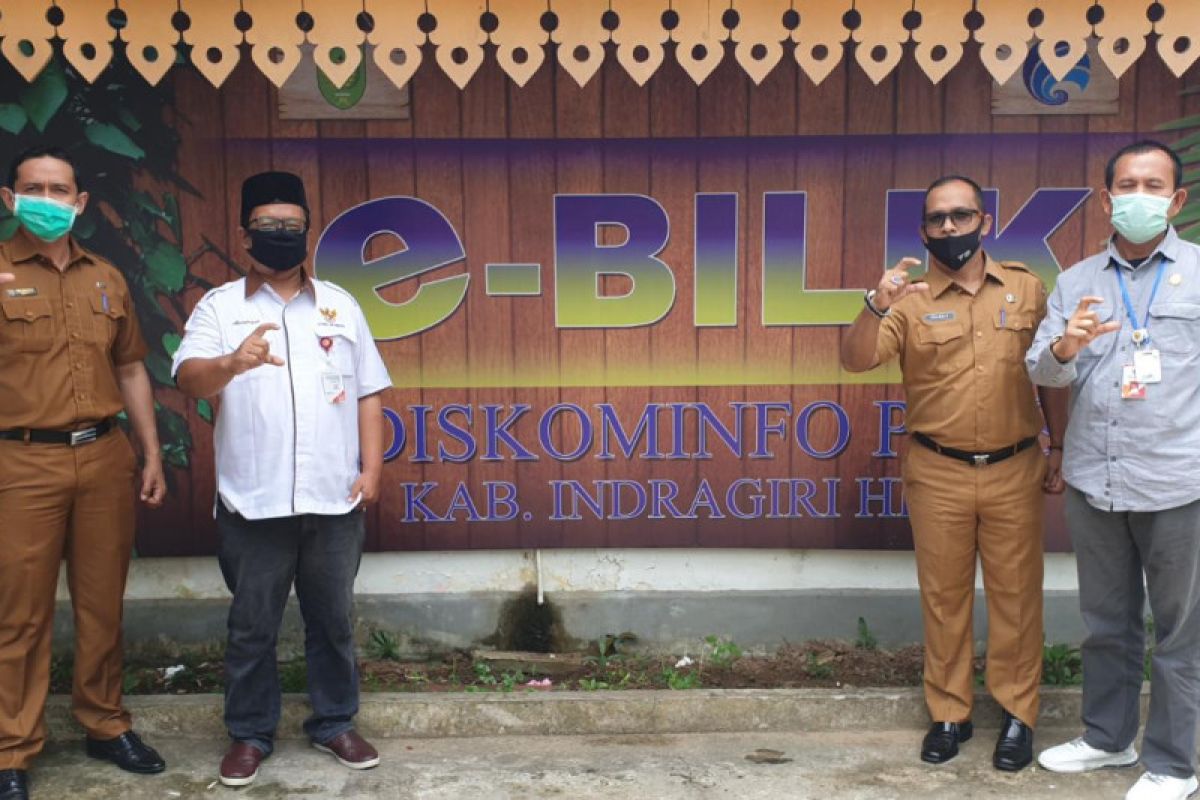 KI Riau kunjungi Diskominfopers Inhil