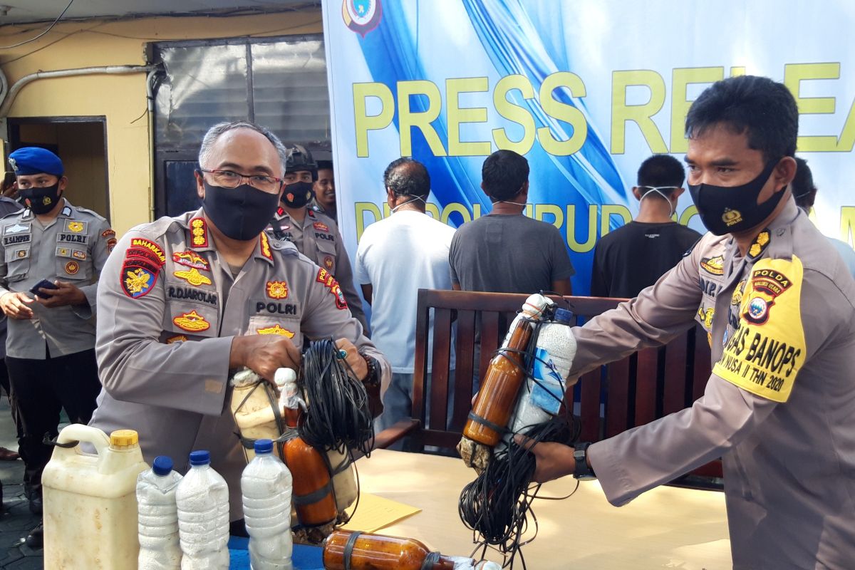 Polairud Polda Malut gagalkan selundupan 500 liter BBM bersubsidi