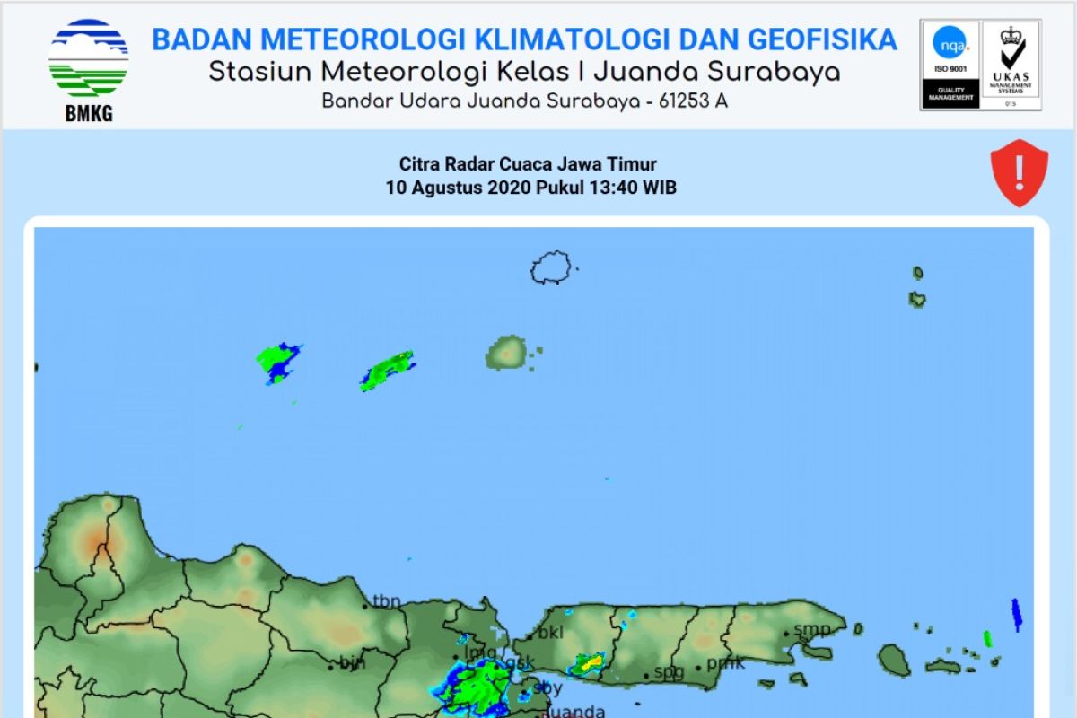 BMKG ingatkan potensi hujan petir di wilayah tapal kuda Jatim