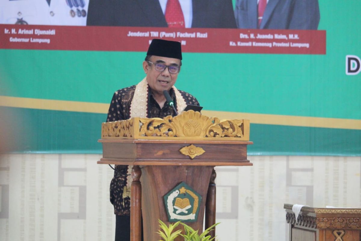 Fachrul Razi lantik pengurus DPD Pejuang Bravo Lima Lampung