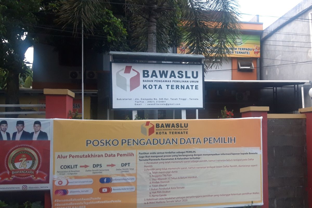 Bawaslu Ternate proses dugaan pemalsuan dokumen dukungan calon perseorangan