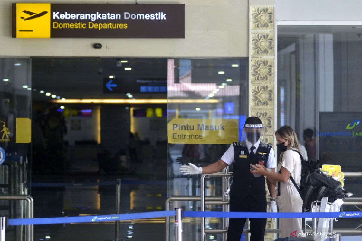 Juli 2020, Pergerakan penumpang di Bandara Bali meningkat