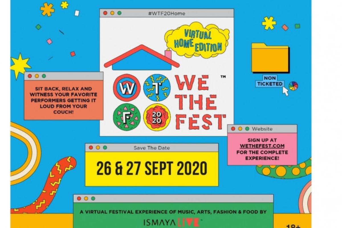 We The Fest 2020 digelar secara virtual untuk pertama kali