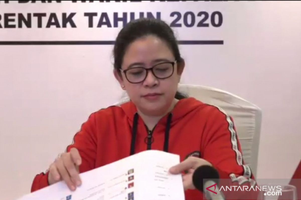 Ini daftar calon kepala daerah yang diusung PDIP pada Pilkada 2020 termasuk di Sultra