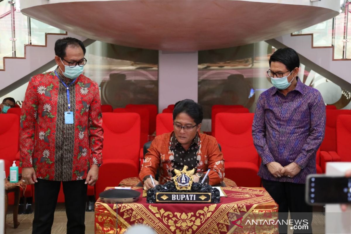 Pemkab Badung tandatangani kesepakatan induk dengan Kementerian Keuangan