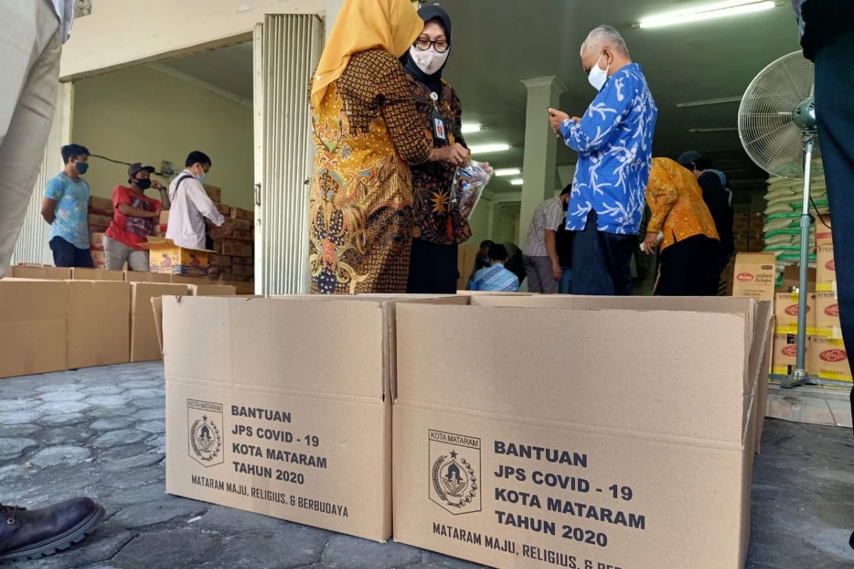 Gugus Tugas: Ada kekurangan berat terhadap isi paket JPS Kota Mataram