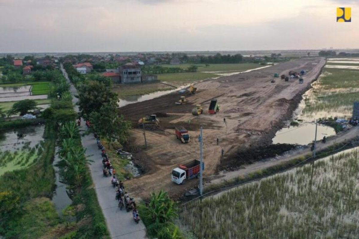 Progres proyek Tol Semarang - Demak seksi 2 capai 10,56 persen