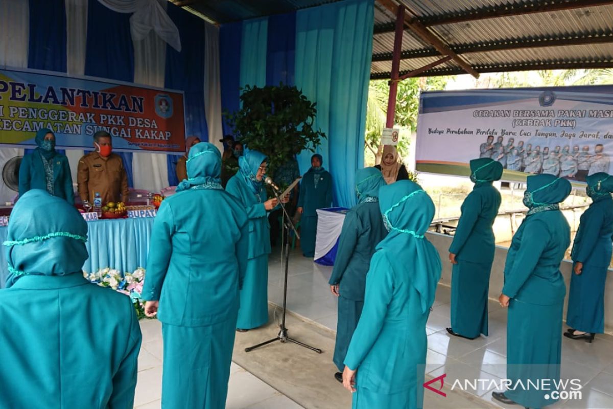 PKK Kubu Raya jalankan intruksi presiden terkait penanganan COVID-19