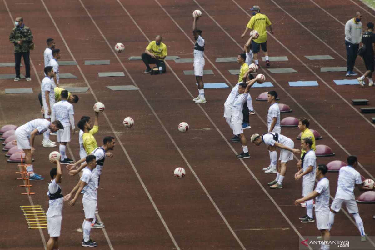 Persib Bandung siapkan menu latihan mandiri yang lebih spesifik