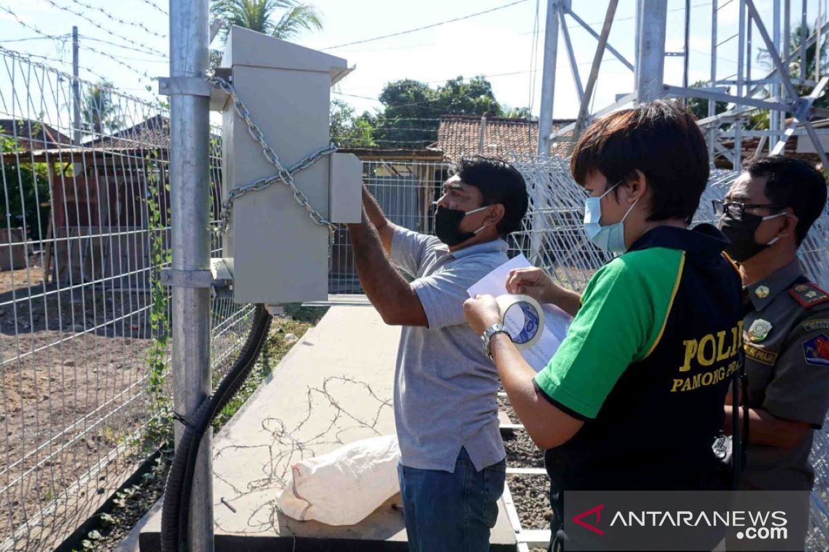 Pemkab Buleleng segel tower dan stop pembangunan vila