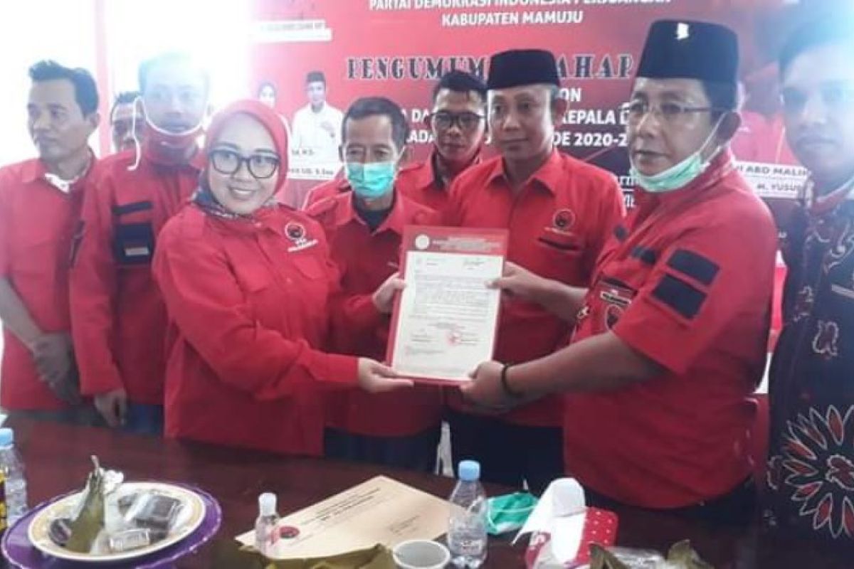 PDIP resmi usung pasangan TINADO  di Pilkada Mamuju