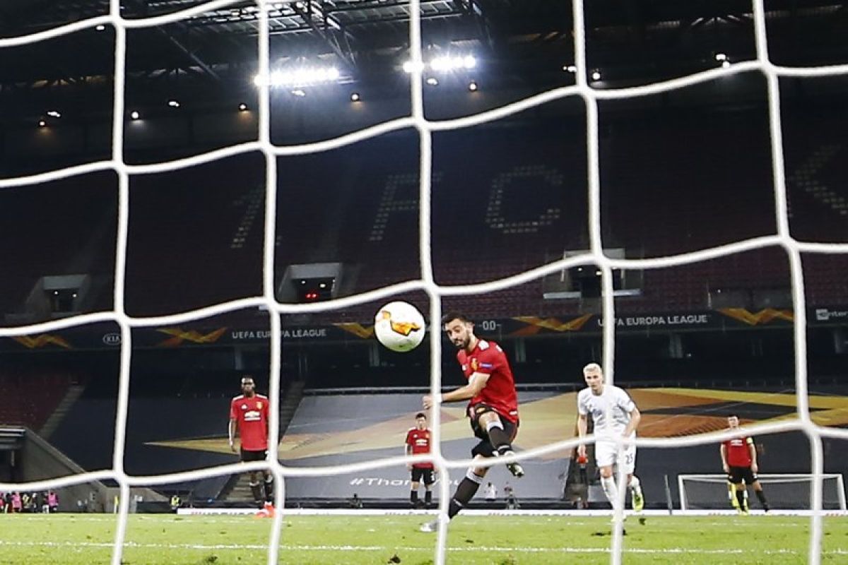 Gol Bruno Fernandes antar MU ke semifinal Liga Europa kalahkan Copenhagen 1-0