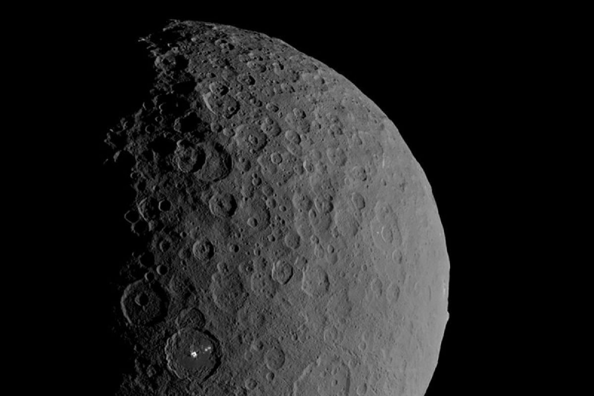 Lautan, sumber air bawah tanah ditemukan di Planet Ceres