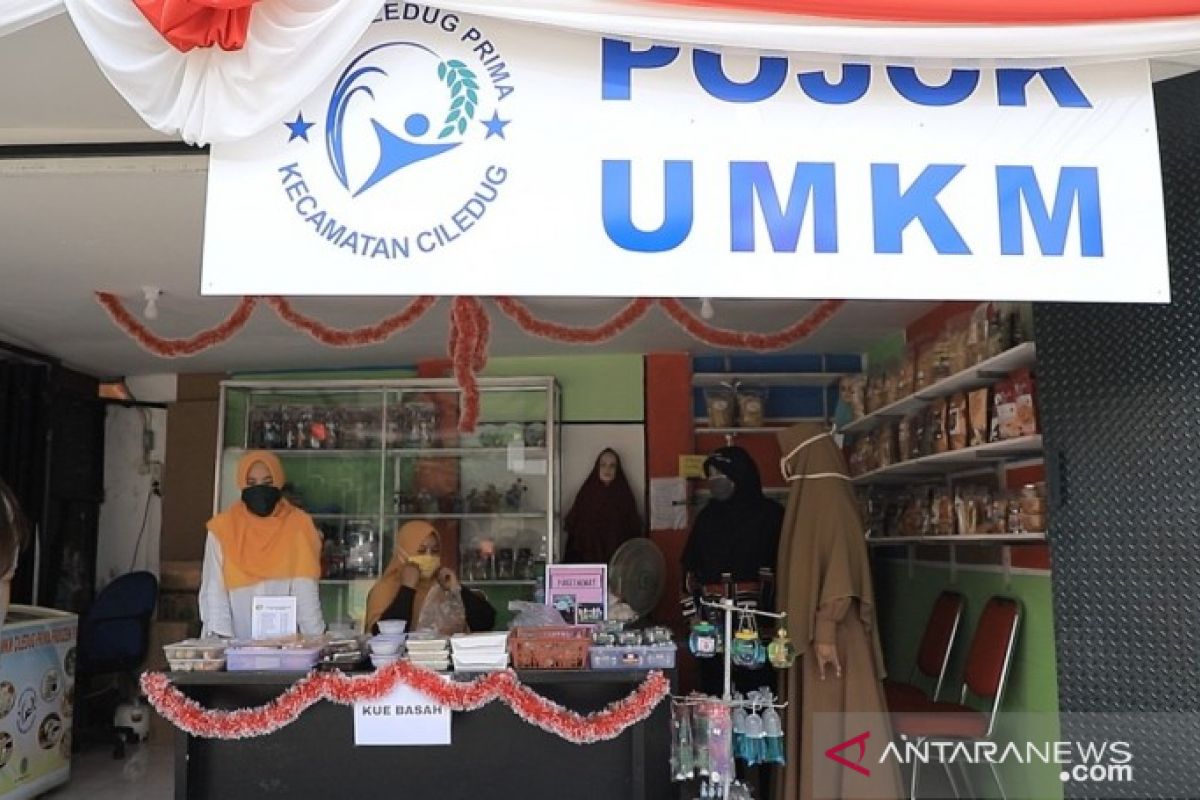 Beru beroperasi tiga pekan, Pojok UMKM Ciledug raih omzet jutaan rupiah setiap hari