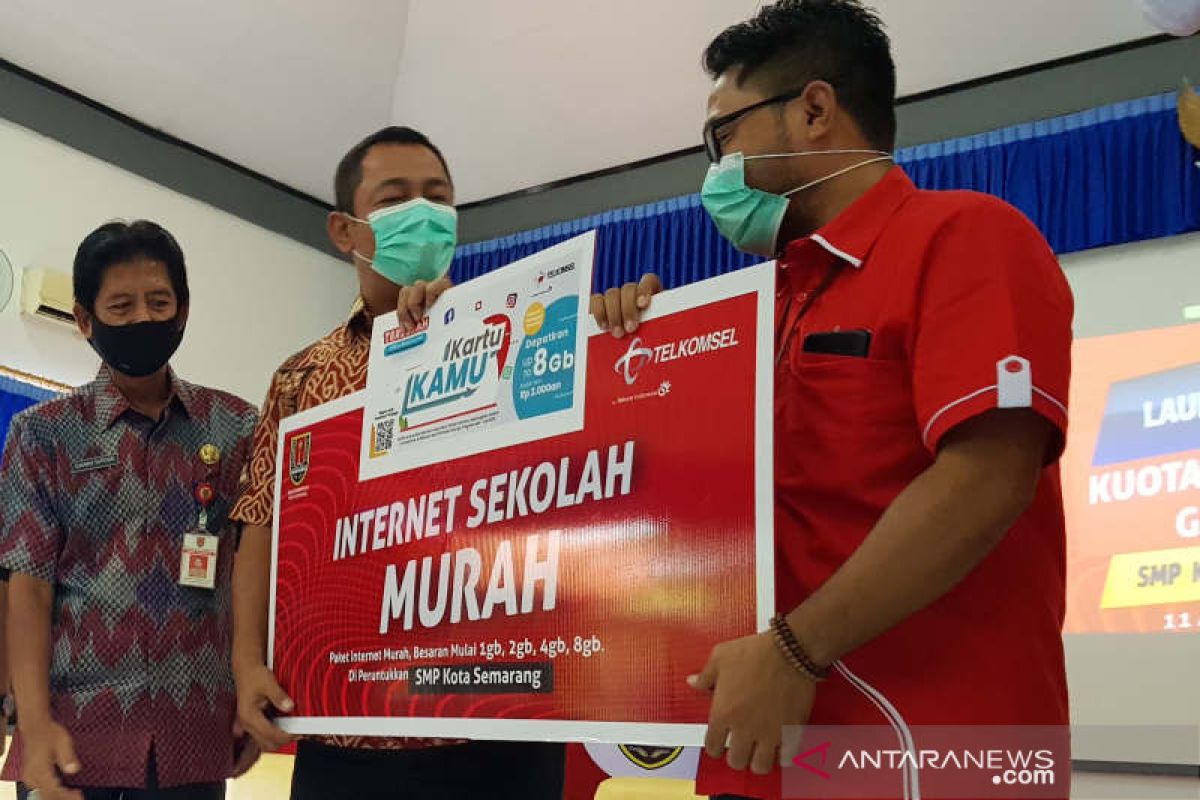 MKKS Semarang gandeng Telkomsel dalam pengadaan internet gratis siswa