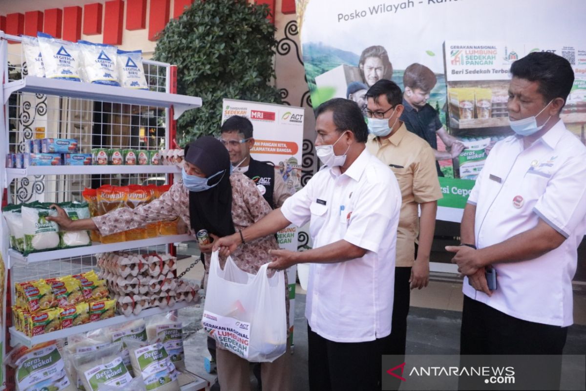 ACT luncurkan Gerakan Nasional Lumbung Sedekah Pangan untuk bantu warga terdampak COVID-19