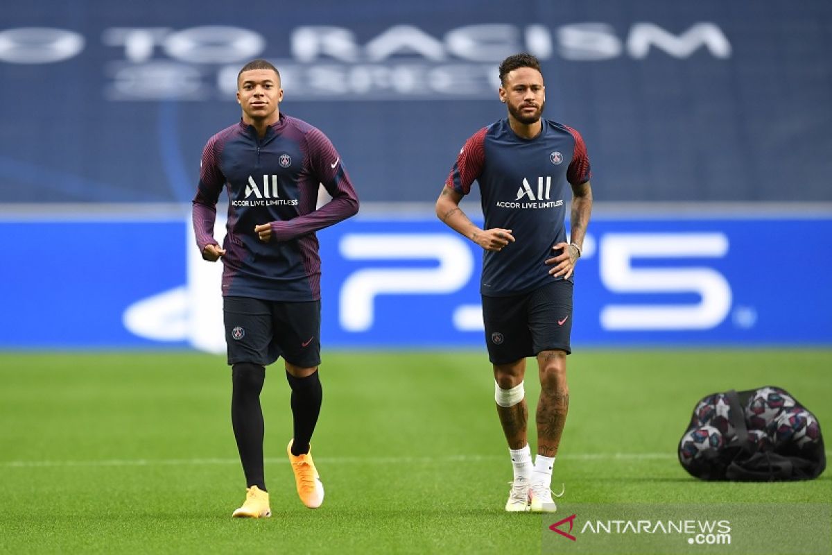 Mbappe diisyaratkan  masuk skuat PSG kontra Atalanta