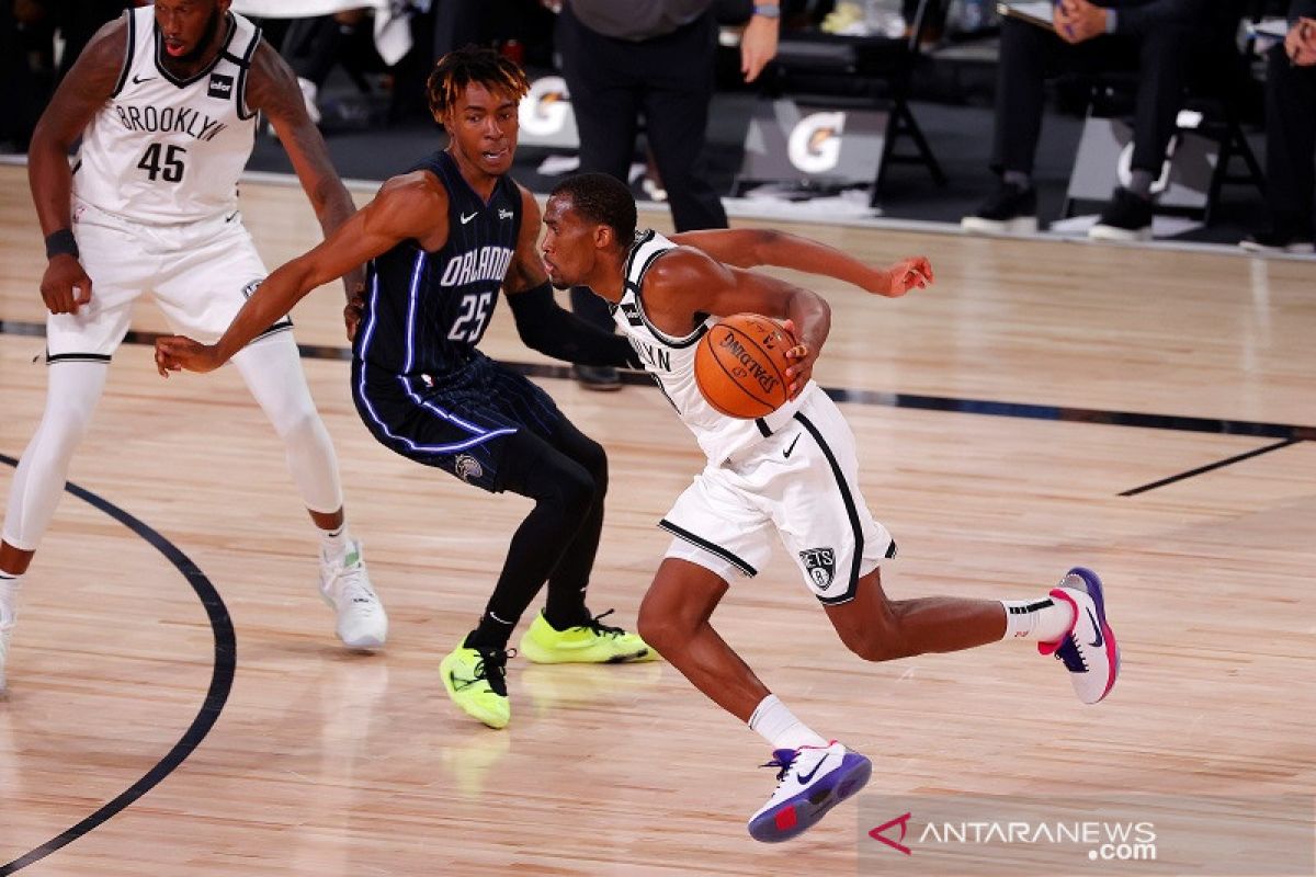 Brooklyn Nets kantungi kemenangan kelima sejak restart NBA