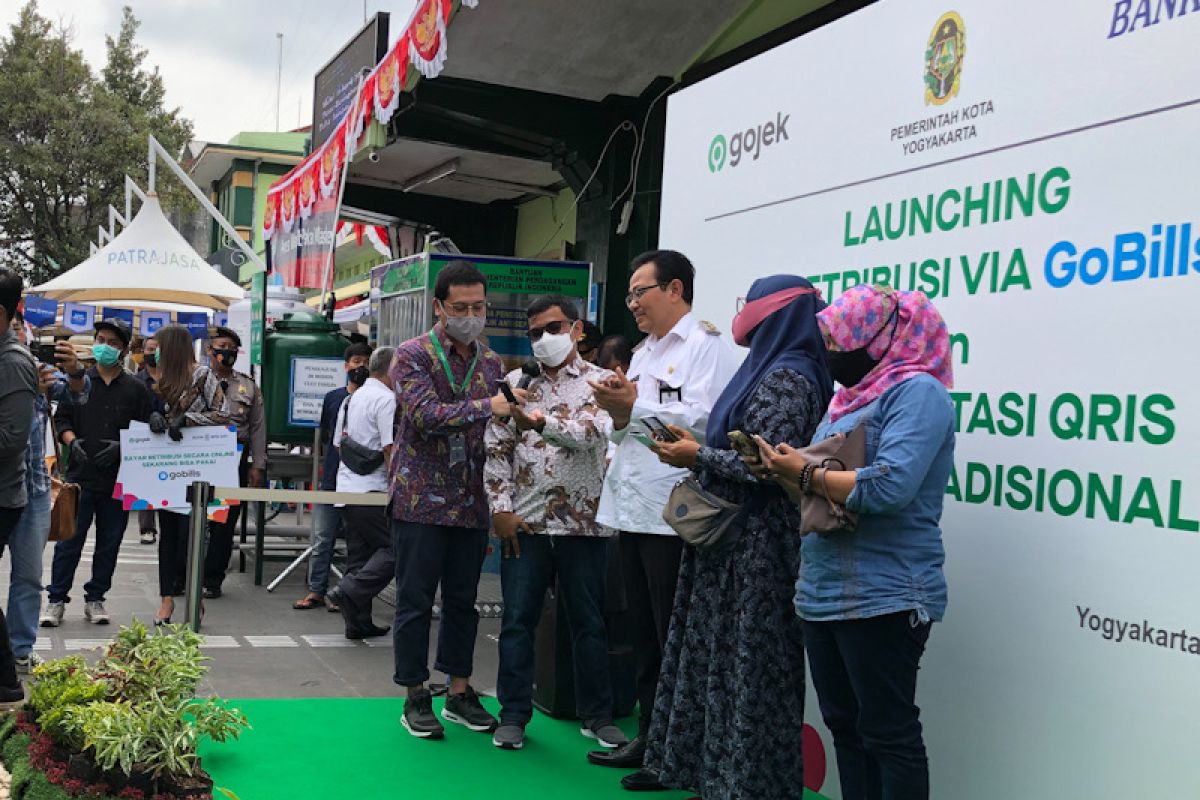 Pembayaran retribusi pasar di Yogyakarta semakin mudah dengan Gobills