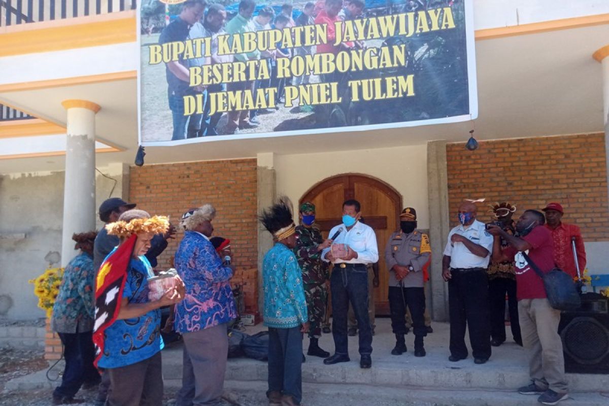 Pemkab Jayawijaya bantu pembangunan gereja Rp380 juta