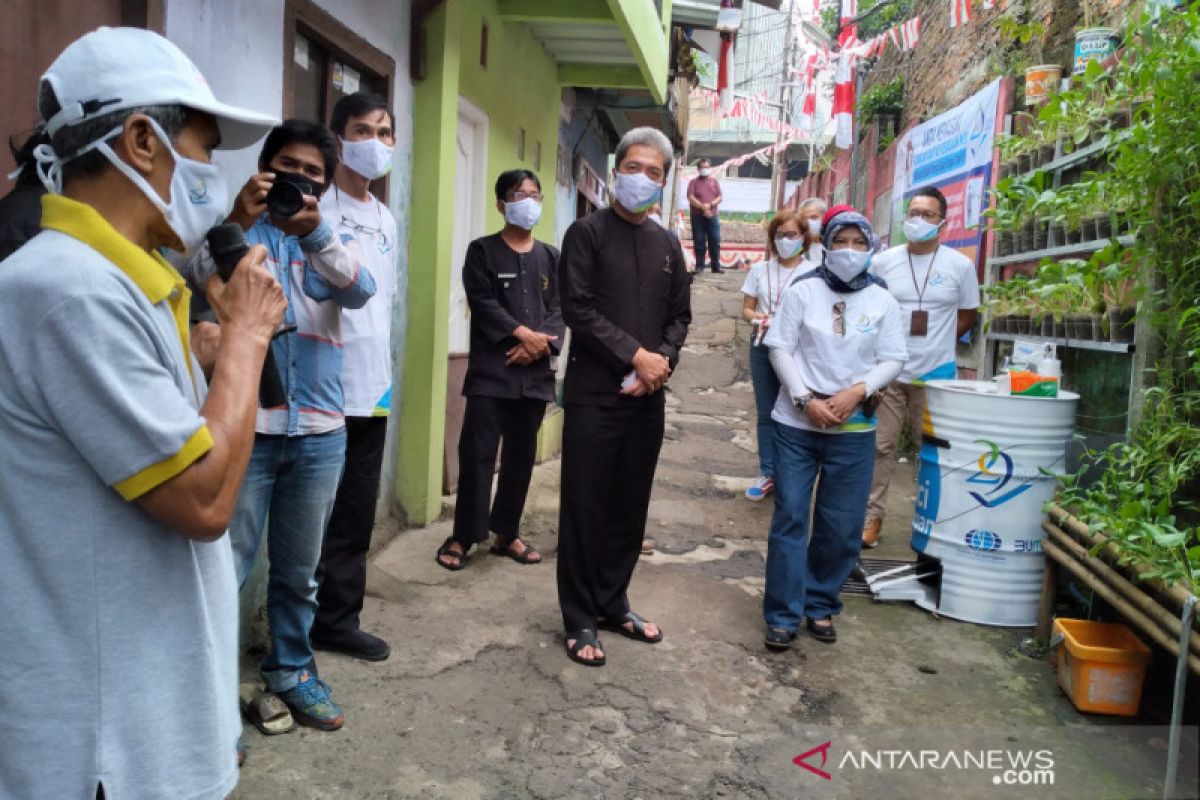 Dua kelompok urban farming di Kota Bogor dapat bantuan program CSR dari BUMN