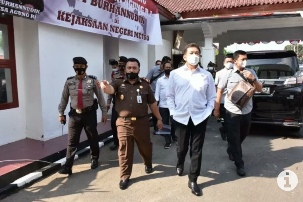 Jaksa Agung ST Burhanuddin minta Kejari Metro perbanyak ungkap kasus korupsi