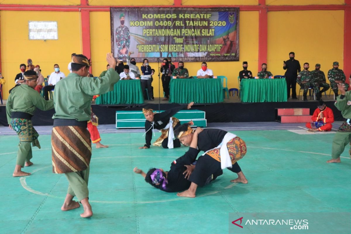 Cegah penyebaran COVID-19, Kodim Rejang Lebong gandeng perguruan silat