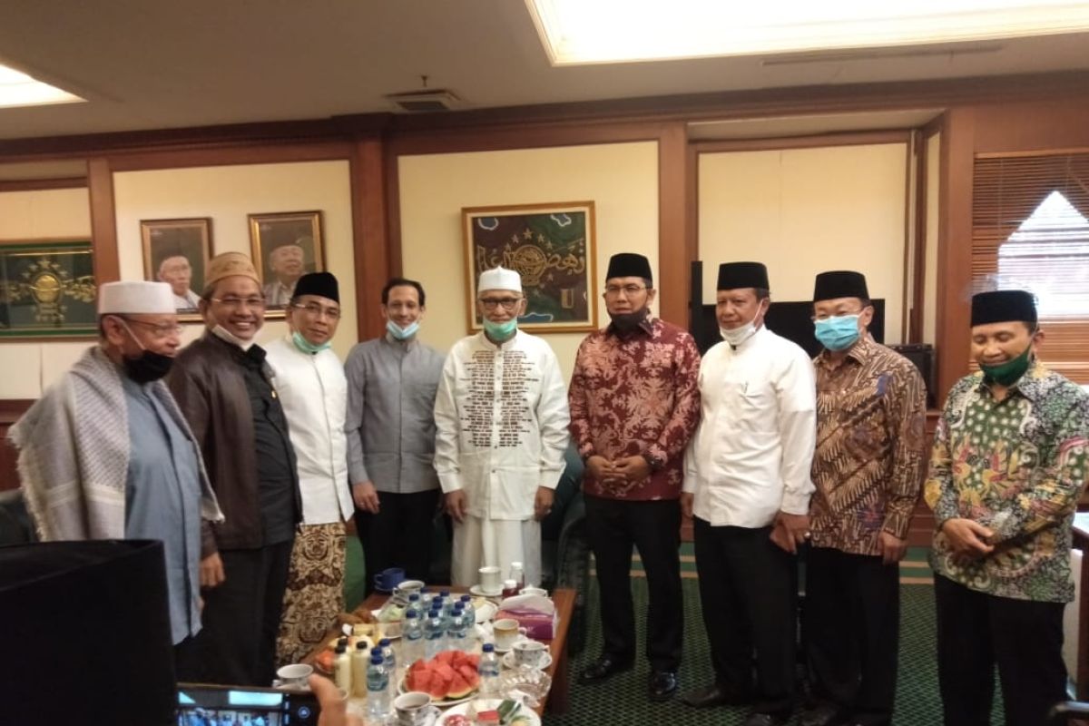 Mendikbud  Nadiem Makarim  kunjungi PBNU bahas program kemendikbud