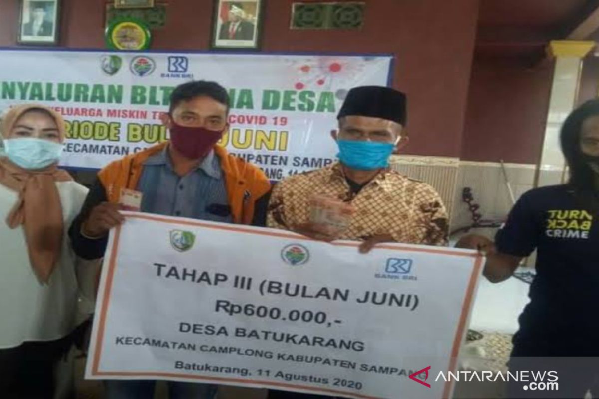 BLT dana desa tahap ketiga di Sampang mulai didistribusikan