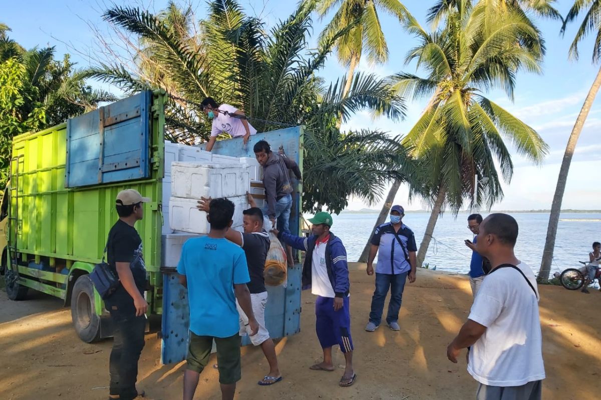 Pemkab Bangka Barat salurkan bantuan 35 GPS untuk kelompok nelayan