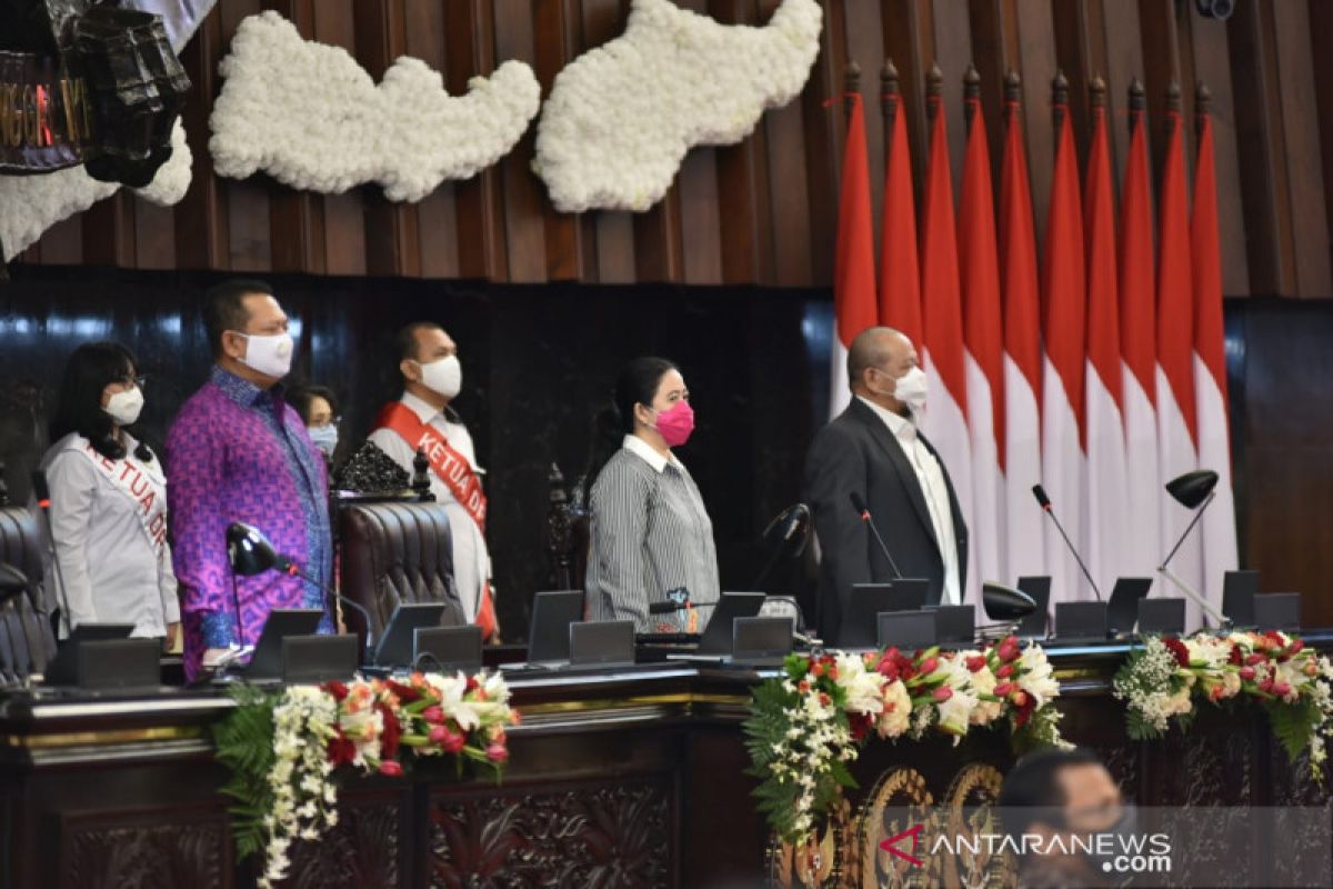 Ketua DPR hadiri geladi bersih pelaksanaan Sidang Tahunan MPR