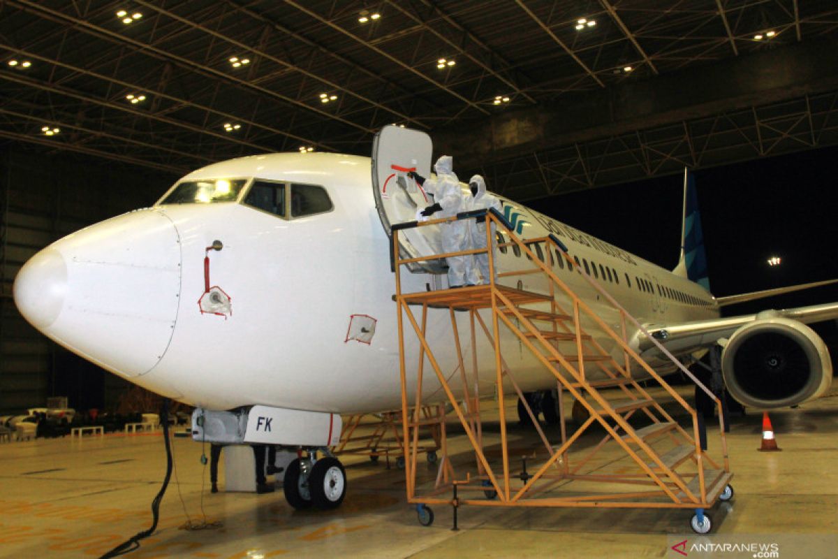 Garuda Indonesia Group pastikan perhatikan jadwal pemeliharaan pesawat
