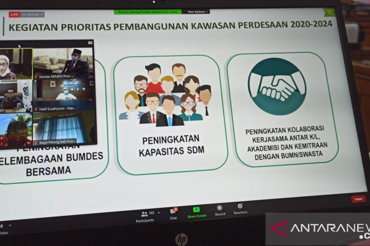 DPMPD Kaltim Ikuti Rakor dan Konsolidasi Revitalisasi KPPN