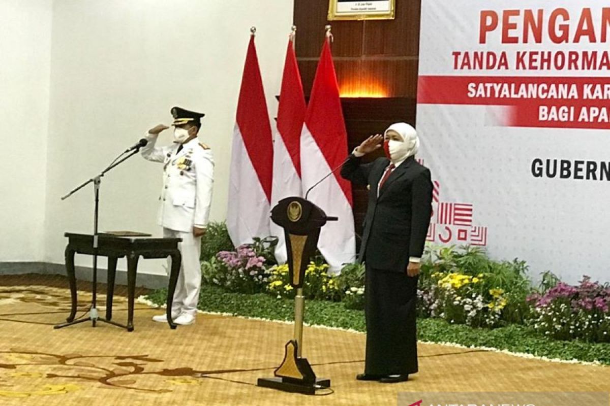 Gubernur Khofifah: Jatim siap jalankan pesan Presiden melompat bangun Indonesia