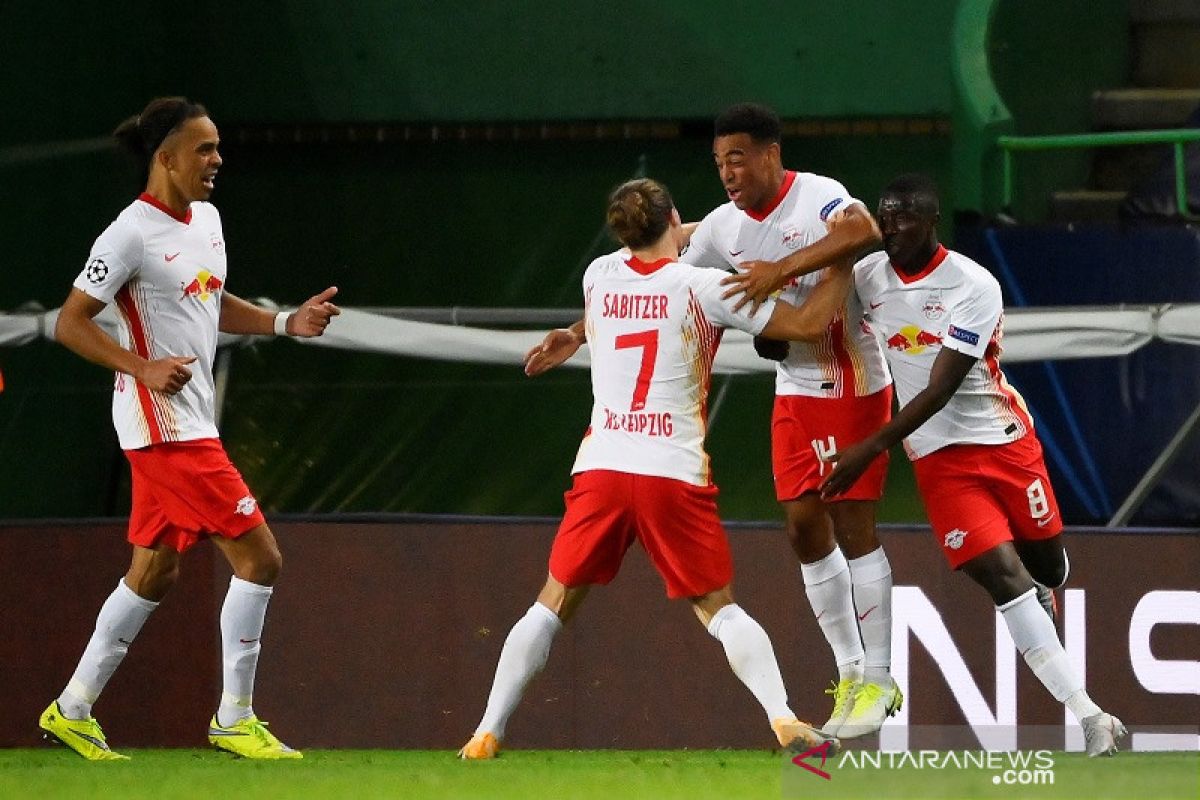 Leipzig pukul Atletico  Madrid 2-1 demi capai semifinal Liga Champions