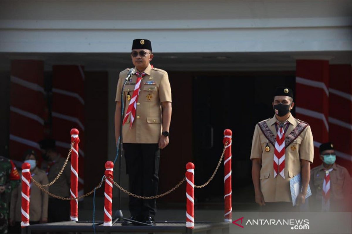 Bupati Bantaeng : Pramuka tanggap dalam penanggulangan COVID-19