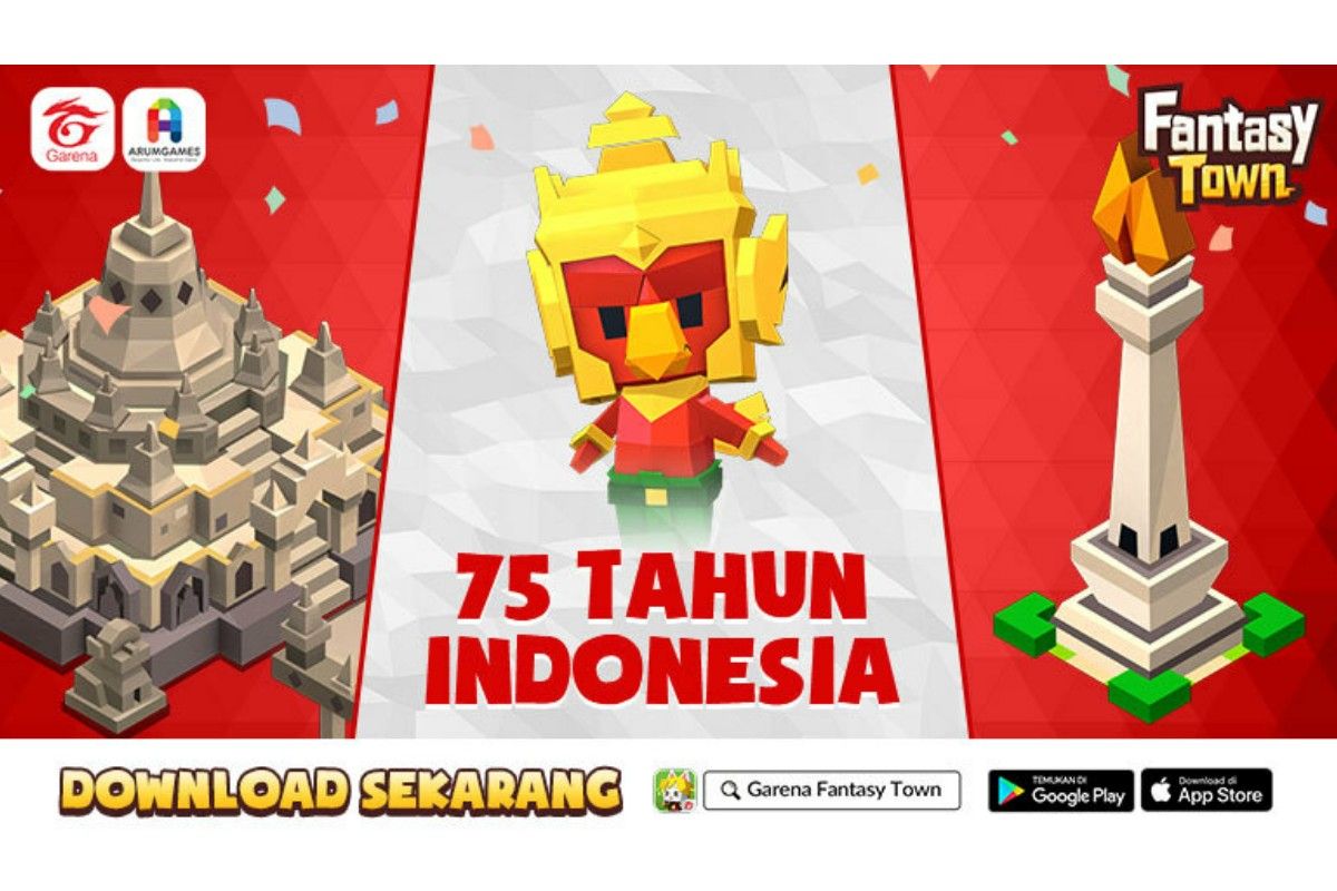 Jelang 17an, game Fantasy Town berwisata virtual ke tempat bersejarah