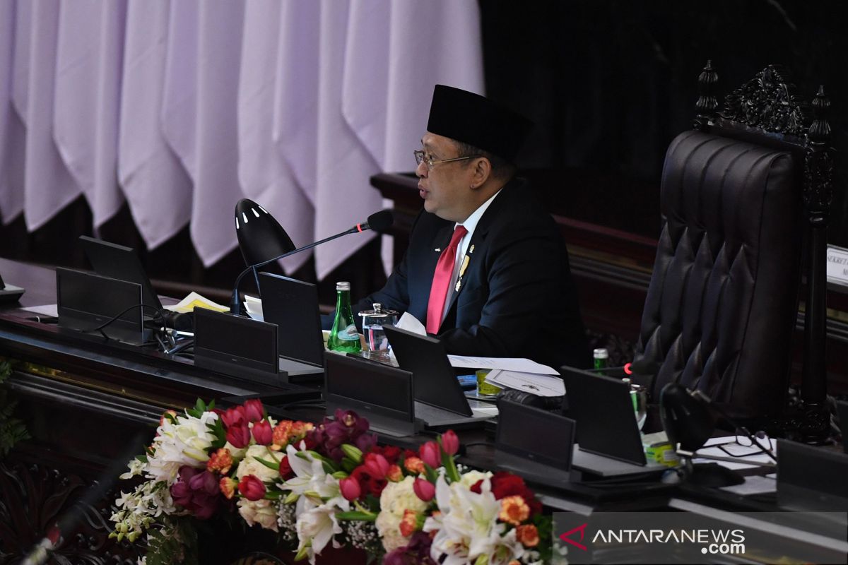 Sidang Tahunan MPR, 435 anggota hadir secara fisik dan virtual