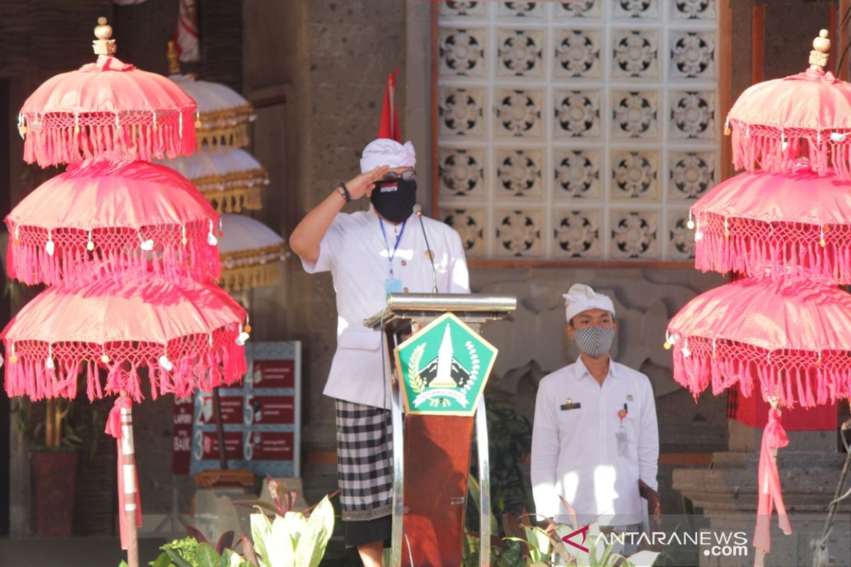 Hari Jadi Bali, Wabup Tabanan berterima kasih kepada Desa Adat cegah COVID-19