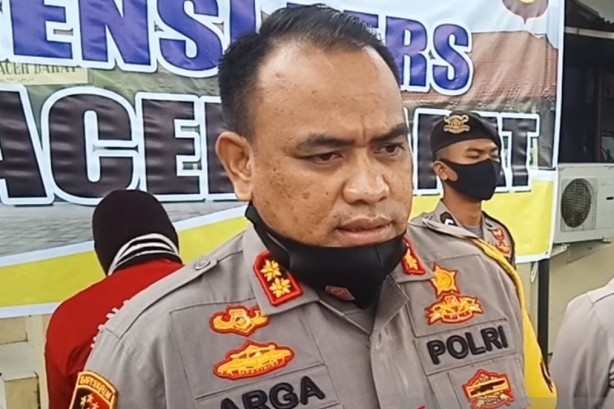 Kapolres: tidak ada pengibaran bendera bintang bulan di Aceh Barat